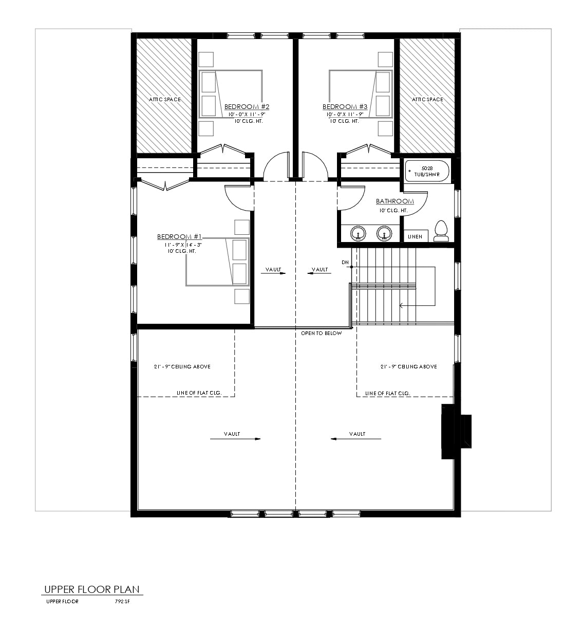 Upper Floor Plan