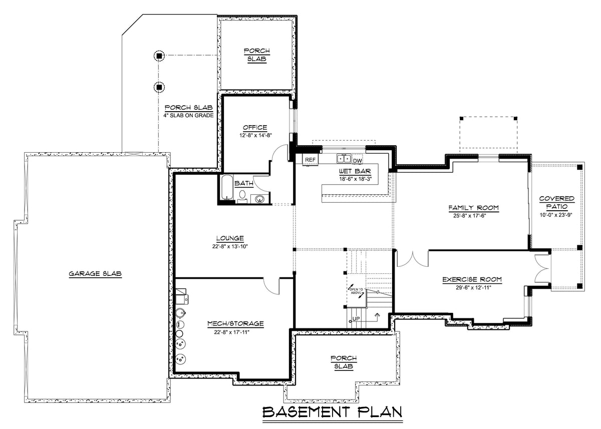 Rachel Basement Floor Plan