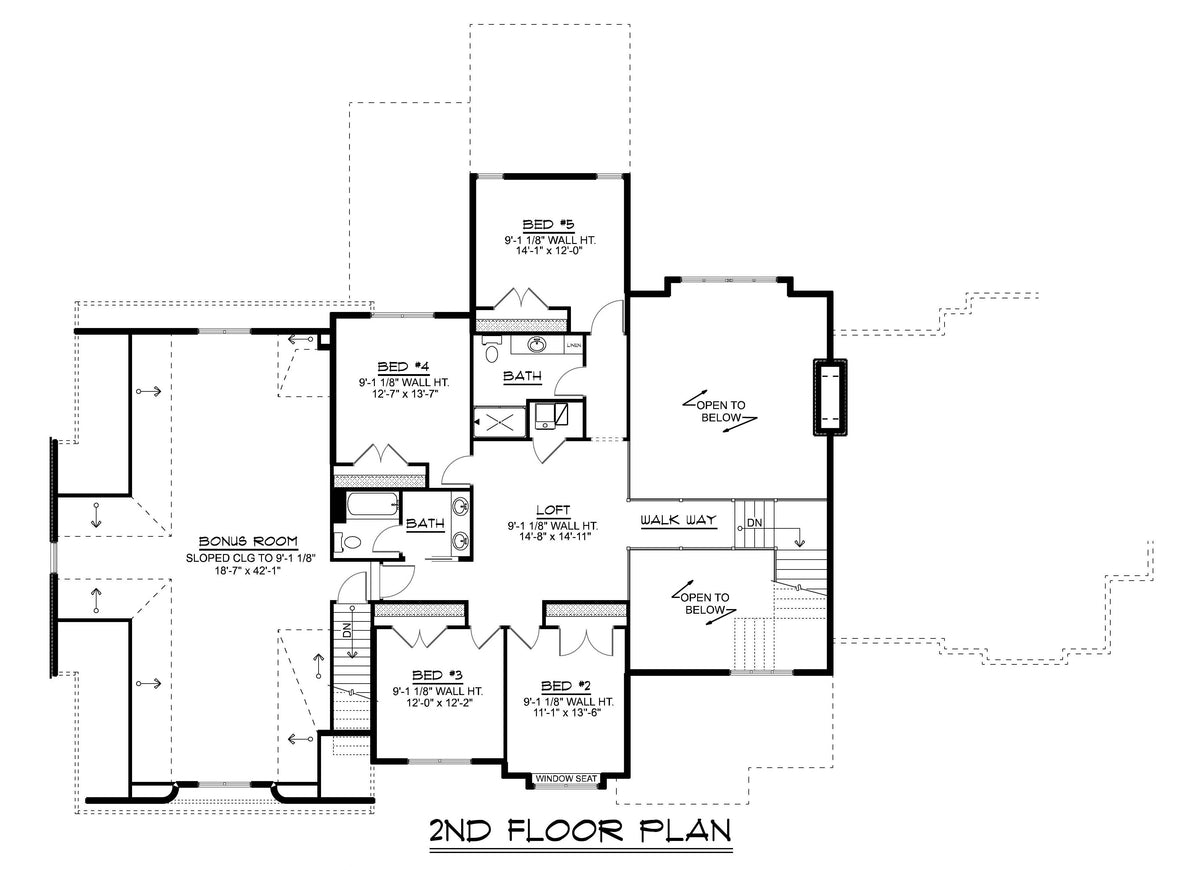 Rachel Second Floor Plan