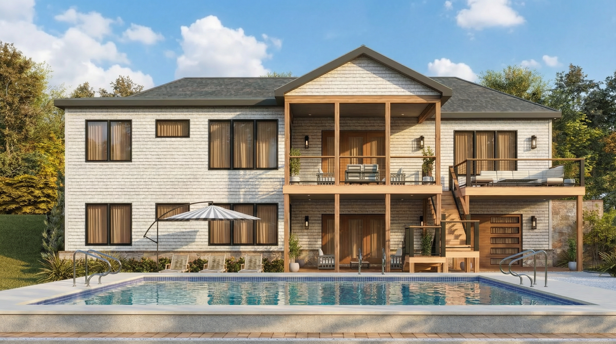 Urban Ridge 3 Beds, 2 Baths Contemporary Style Exterior 4