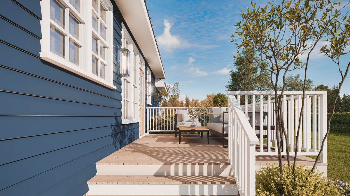 A7310-A Blues House Plan Exterior-3