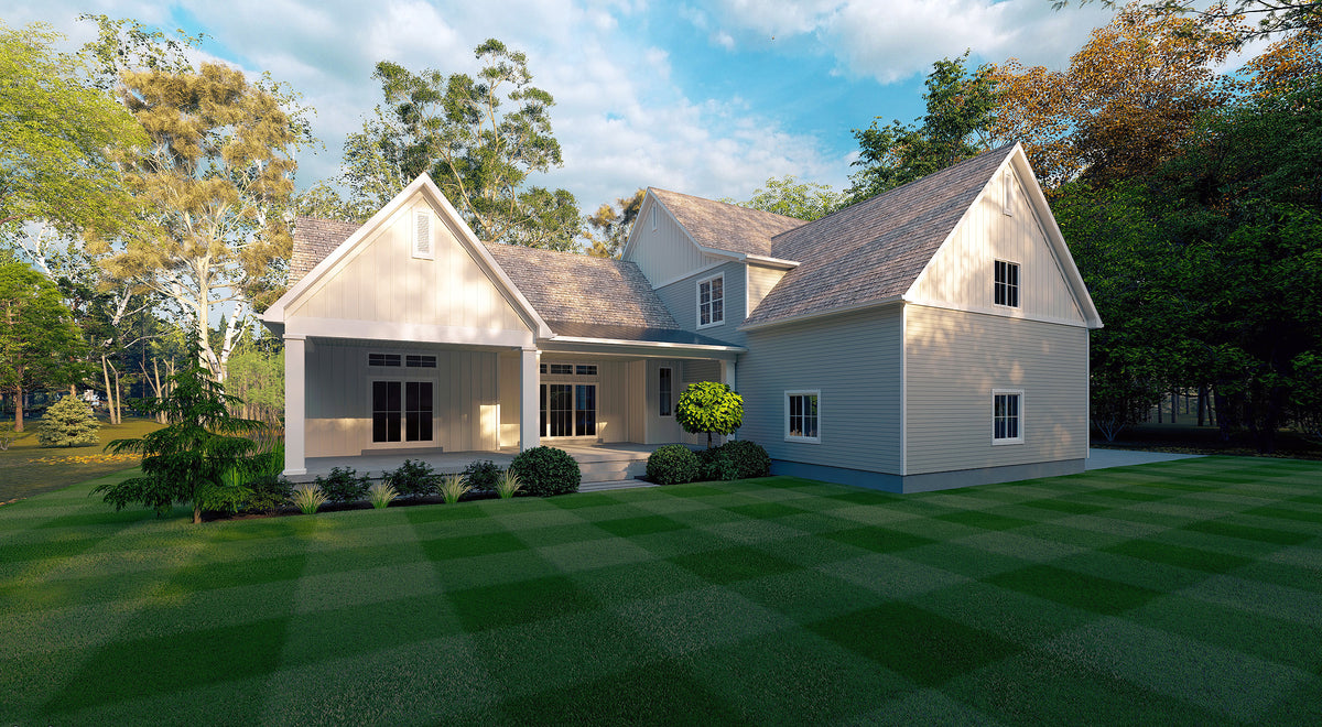 Luxury 4-Bedroom Craftsman House Plan with Bonus Room and Basement – 3038 Sq Ft