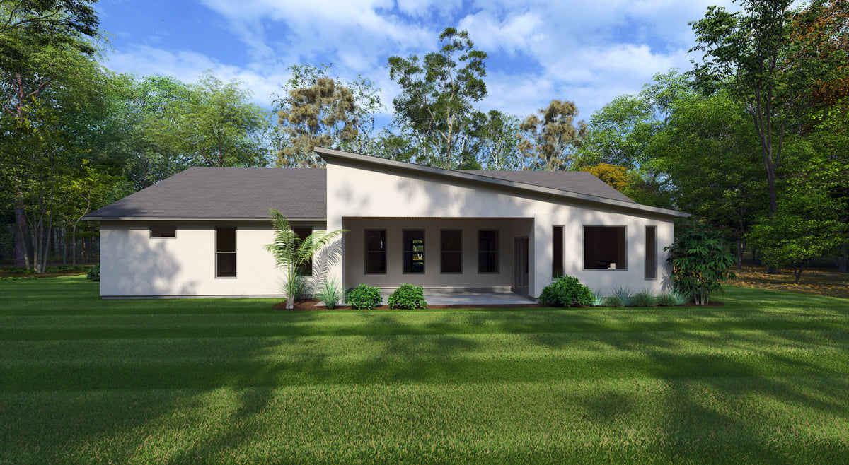 Stylish 4-Bedroom Ranch with Covered Porch and Modern Kitchen
