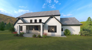 Elegant 4-Bedroom Two-Story Home with Wraparound Porch & Flex Spaces