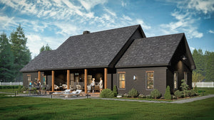 A7555-A Modern Farmhouse, 3 Bedrooms, 2.5 Bathrooms | Wells Manor House Exterior-8