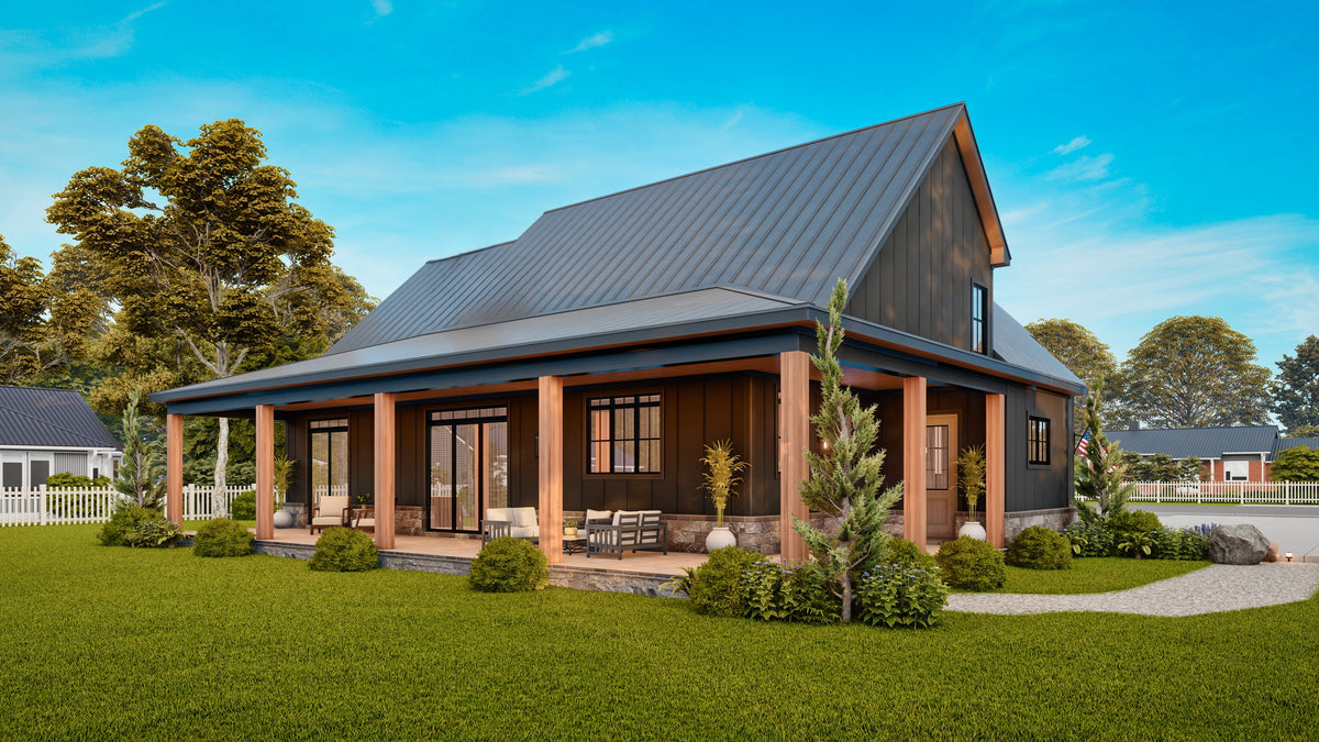 Versatile 3-Bedroom Home with Bonus Room and Wraparound Porch