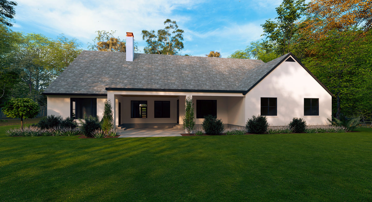 Luxurious One-Story 4-Bedroom Home with Bonus and Wraparound Porch