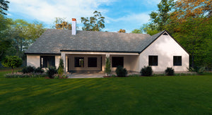 Luxurious One-Story 4-Bedroom Home with Bonus and Wraparound Porch