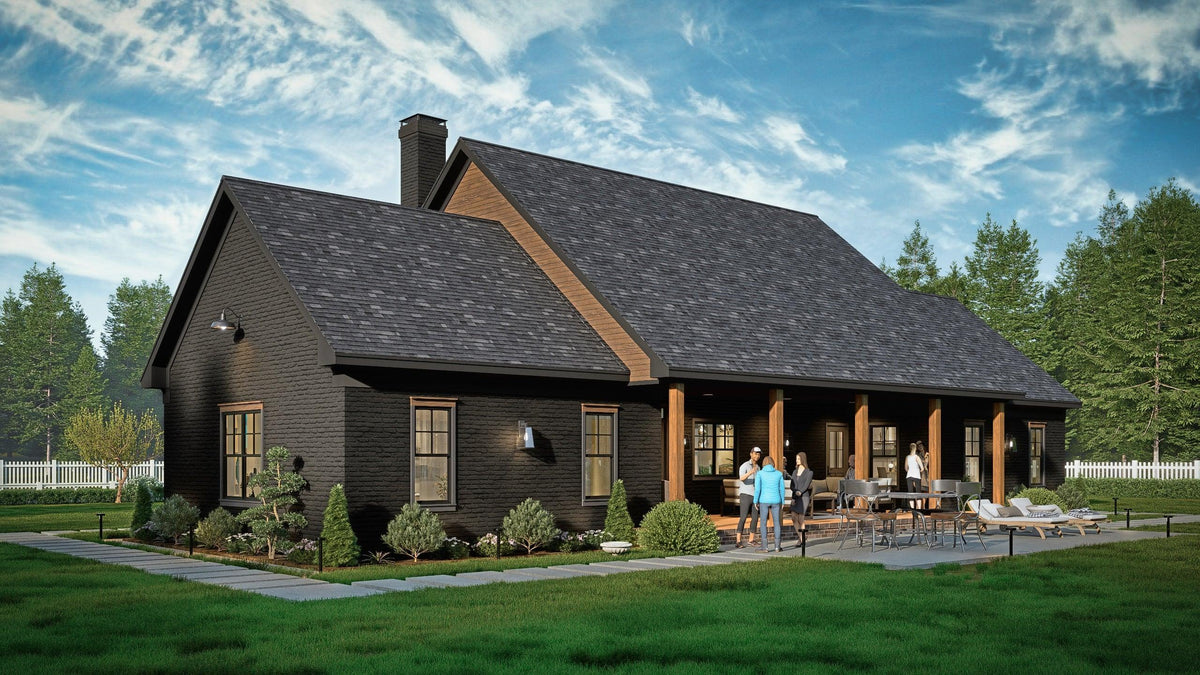 A7555-A Modern Farmhouse, 3 Bedrooms, 2.5 Bathrooms | Wells Manor House Exterior-9