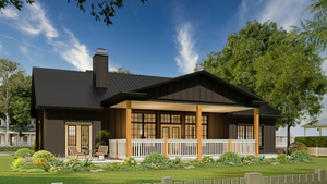 A7188-A Laurel Hill Plan - Modern Farmhouse Exterior5