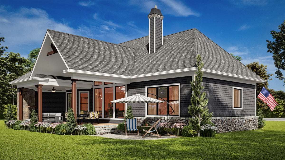 Charming 3-Bedroom, 2.5-Bath Home Plan with Bonus Room