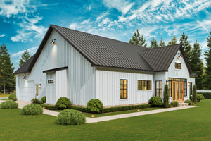 A7687-A Whitemoore B  Transitional House 3 Beds, 3 Baths, Exterior 5