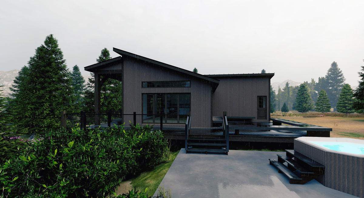 Charming One-Bedroom Cottage with Wraparound Porch, Deck, and Basement