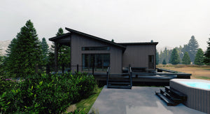 Charming One-Bedroom Cottage with Wraparound Porch, Deck, and Basement