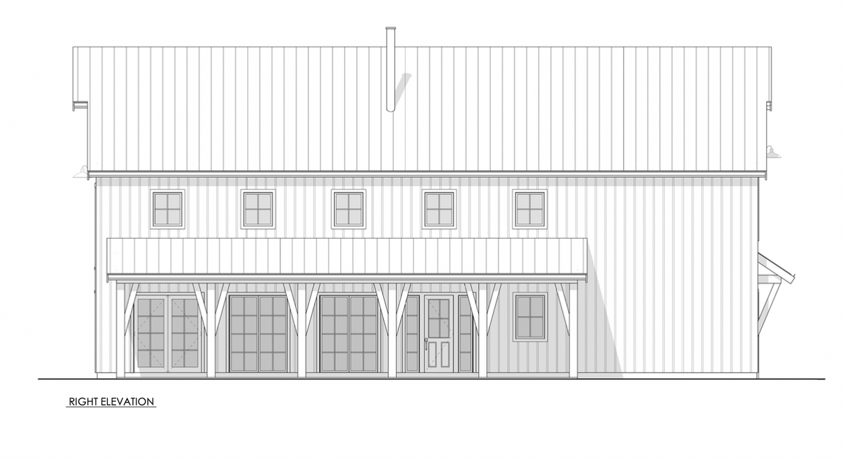 3450 Sq ft Farmhouse Plan with 4 Bedrooms