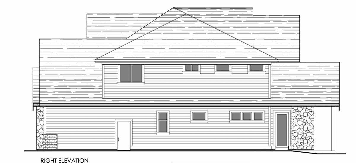 European Traditional Country House Plan with Optional Lower Level- 3241 Sq Ft