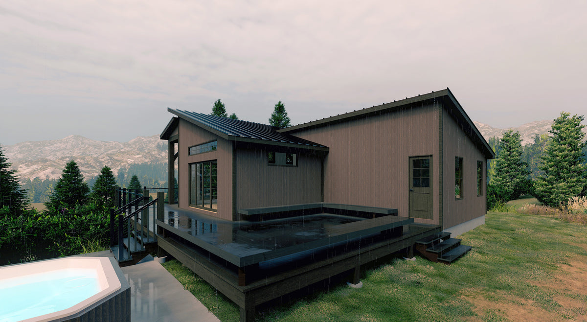 Charming One-Bedroom Cottage with Wraparound Porch, Deck, and Basement