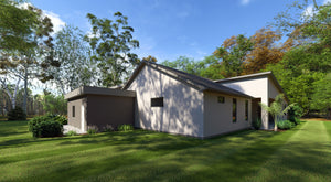 Stylish 4-Bedroom Ranch with Covered Porch and Modern Kitchen