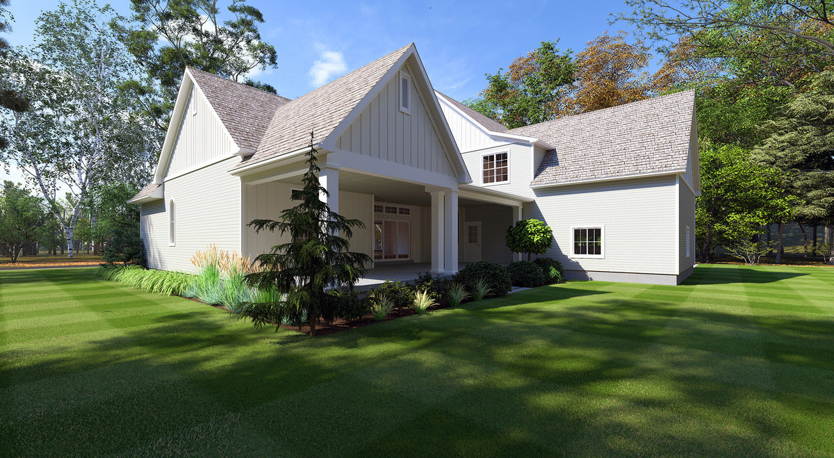 Luxury 4-Bedroom Craftsman House Plan with Bonus Room and Basement – 3038 Sq Ft