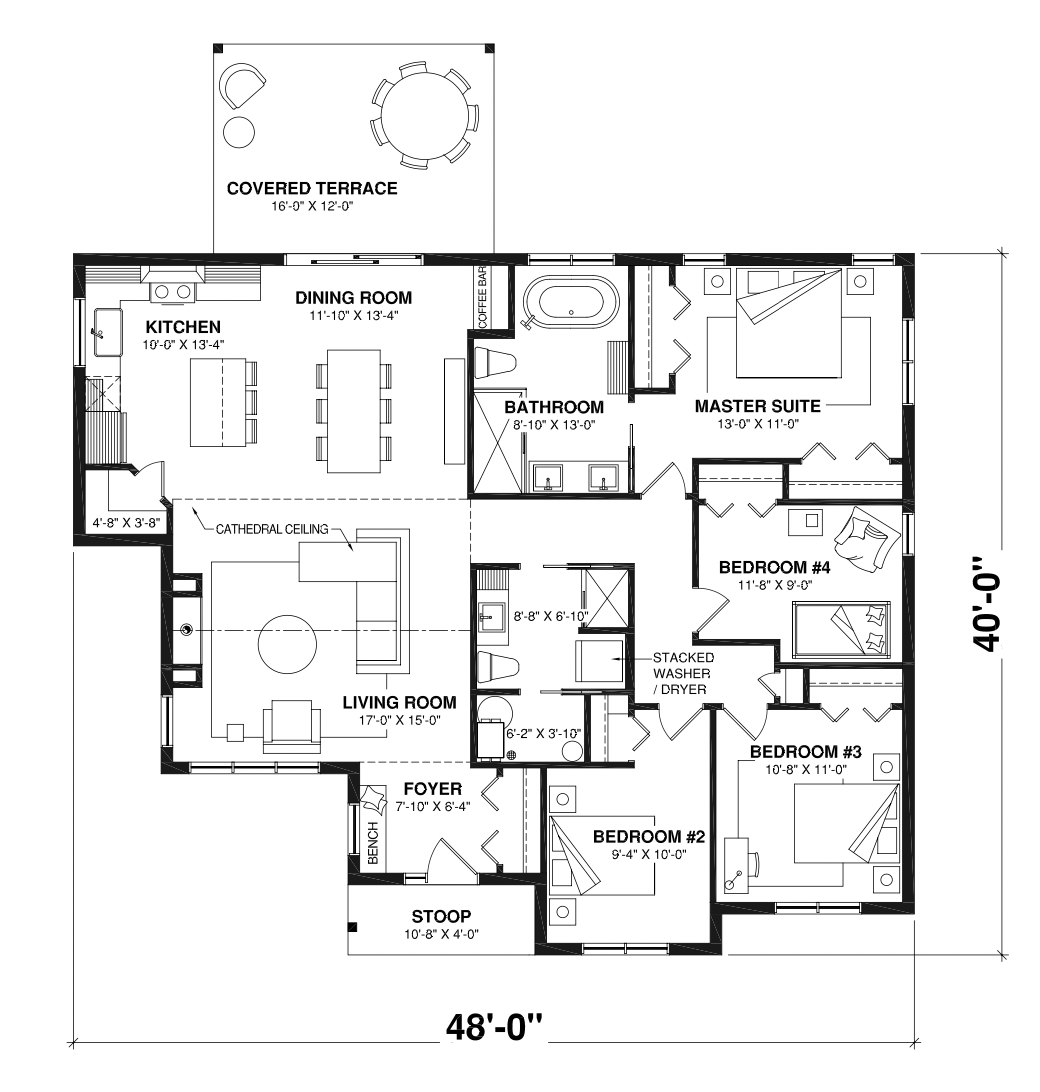 River Run Main Floor Plan