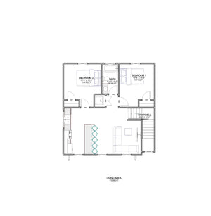 Riverside Garage Archival Designs Floor Plan