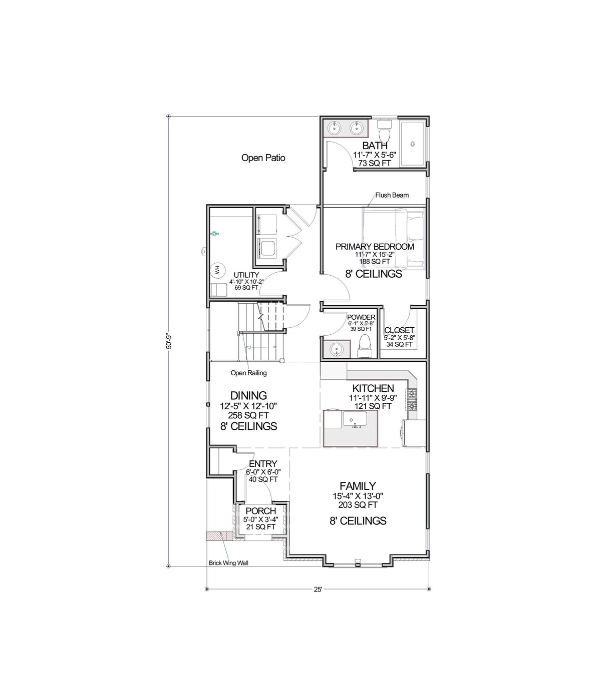 RiversideRetreat Archival Designs Floor Plan