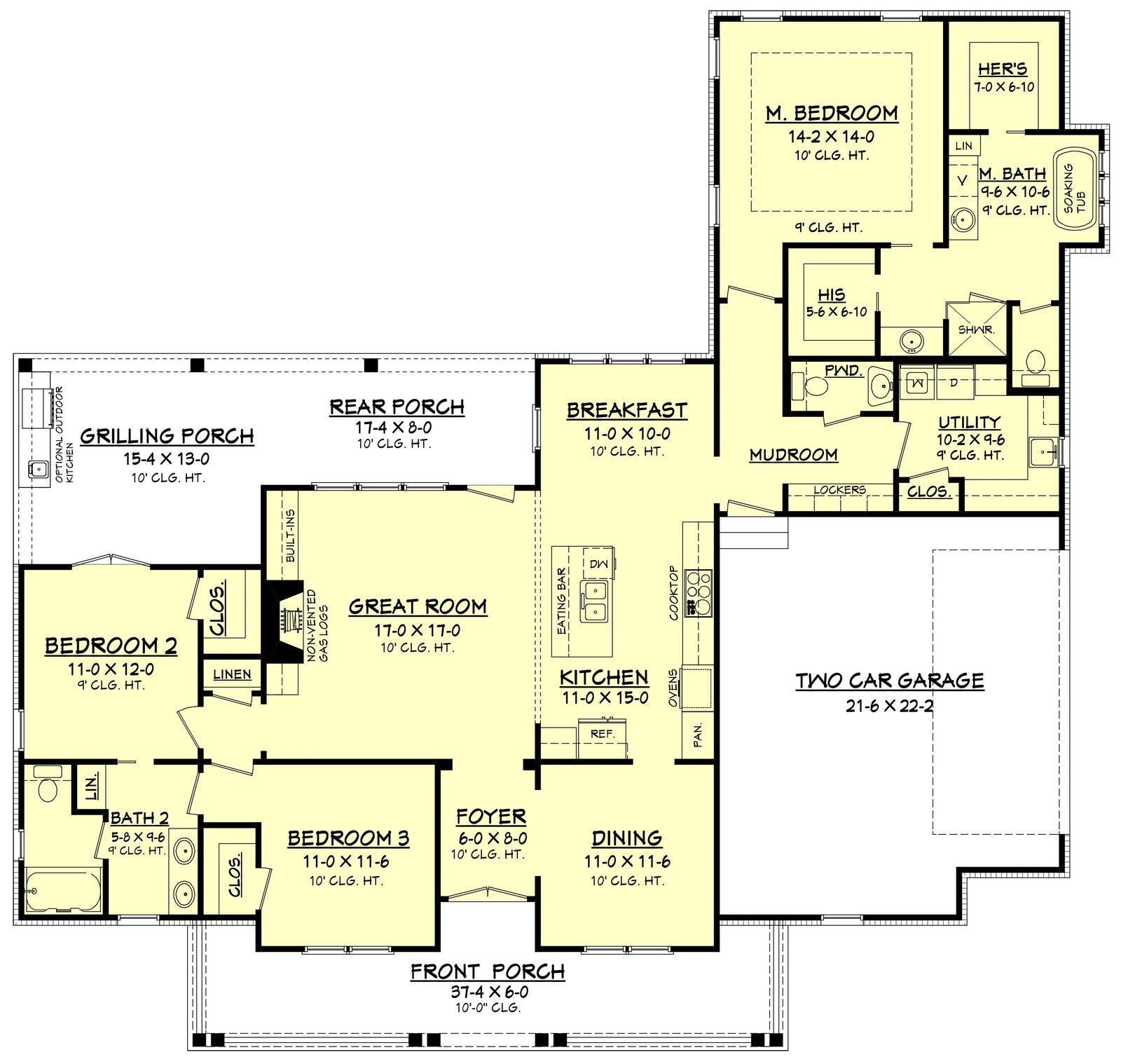 Rockford House Plan - Archival Designs House Plans