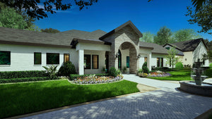 F8061-A Hill Country House, 3 Bedrooms, 3 Bathrooms, 2 Half Bathrooms | Shady Valley Exterior-2
