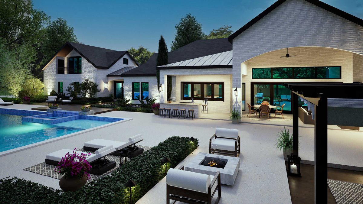 F8061-A Hill Country House, 3 Bedrooms, 3 Bathrooms, 2 Half Bathrooms | Shady Valley Exterior-5