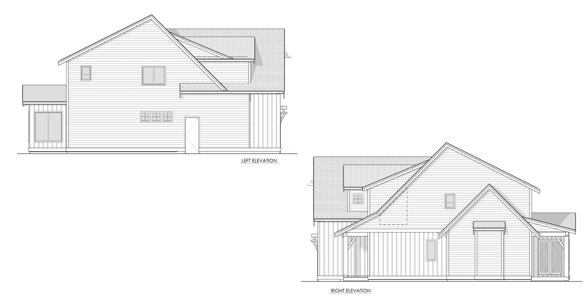 Spacious Two-Story Farmhouse Plan with Modern Features- 2678 sq.ft