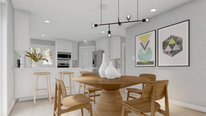 AO8483-A Traditional House, 3 to 5 Bedrooms, 2.5 to 3.5 Bathrooms | Simpson House Plan Dining