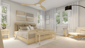AO8483-A Traditional House, 3 to 5 Bedrooms, 2.5 to 3.5 Bathrooms | Simpson House Plan Master Bedroom