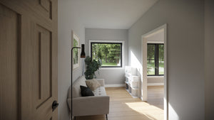 AJ7696-A Country House Sitting Room, 3 to 5 Bedrooms, 2.5 to 3.5 Bathrooms | Plan 1039