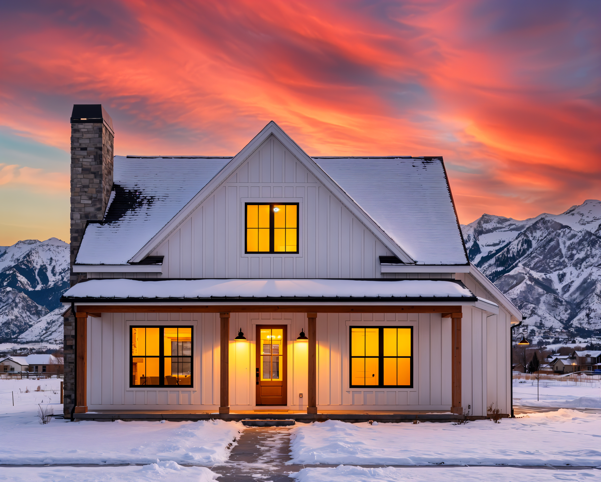 Country House, 3 Beds, 2.5 Baths | Plan SM158 Exterior-7