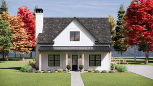 Country House, 3 Beds, 2.5 Baths | Plan SM158 Exterior-3