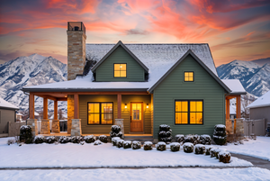 R7481-A Country Mountain House, 3 Beds, 2 Baths | Plan SM159 Exterior-3