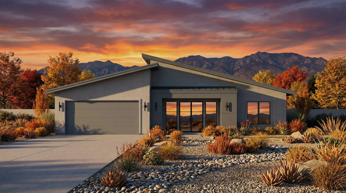 R7431-A SM163 House Plan | 3 Bedrooms, 2 Bathrooms Exterior-7