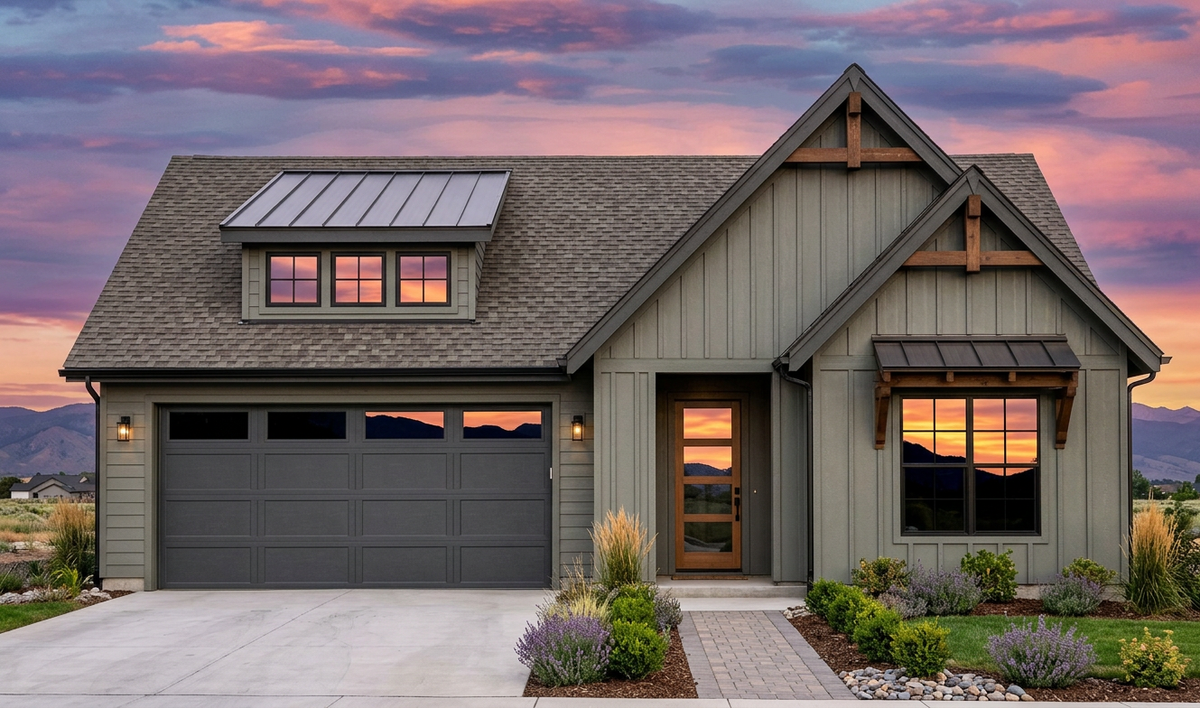 R7944-A Modern Farmhouse, 3 Bedrooms, 2 Bathrooms | SM165 Exterior