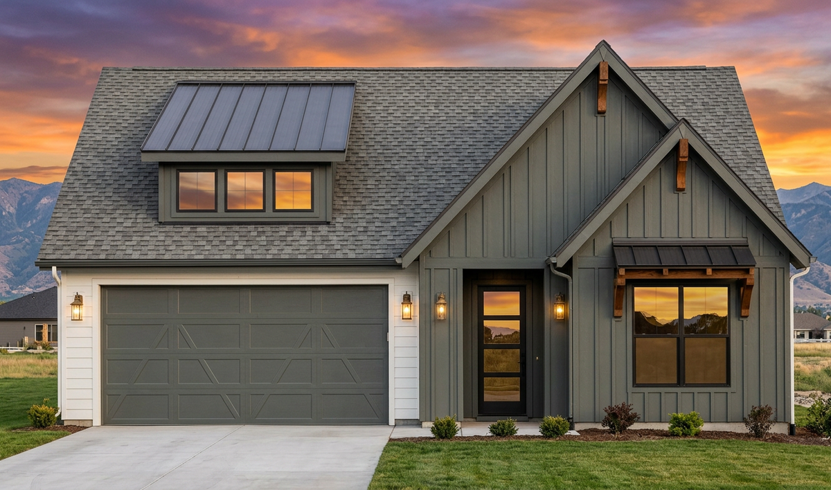 R7944-A Modern Farmhouse, 3 Bedrooms, 2 Bathrooms | SM165 Exterior-2