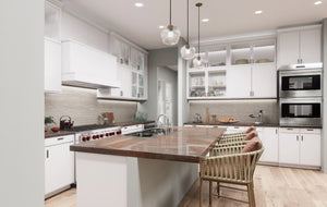 F7493-A Craftsman House Kitchen, 4 Bed, 4.5 Bath | Steiner Street House Plan 