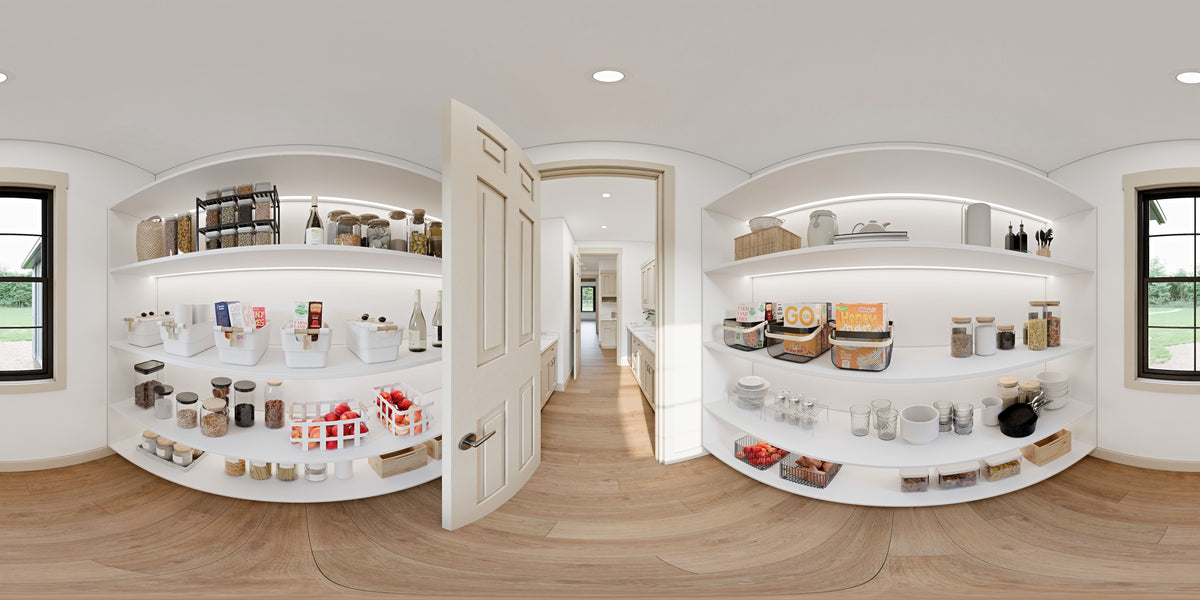 AJ7855-A Modern Farmhouse Storage Pantry Panorama, 2 to 3 Bedrooms, 2.5 Bathrooms | Plan VD1066