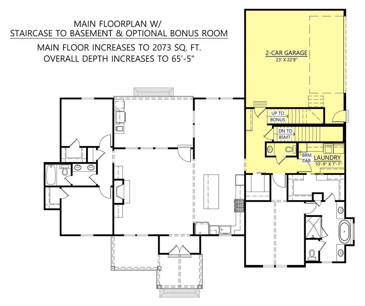 Sage II House Plan - Archival Designs House Plans, floor plan