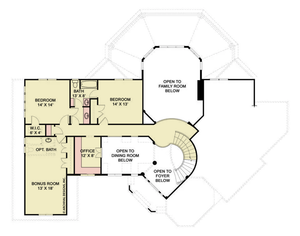 Salem House Plan - Archival Designs House Plans, floor plan
