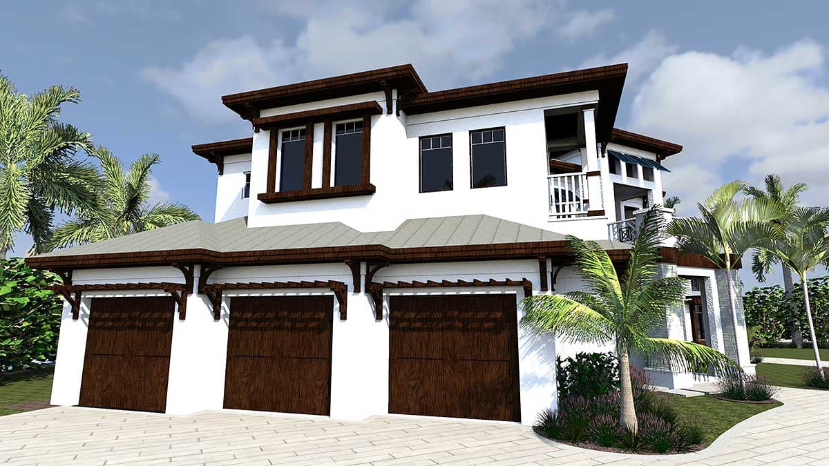 Elegant 5-Bedroom Estate with Elevator, Outdoor Kitchen, and Great Room