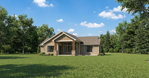 I7970-A Craftsman House, 3 Bedrooms, 2.5 Bathrooms | The Scenic Ridge 3665 Exterior-2