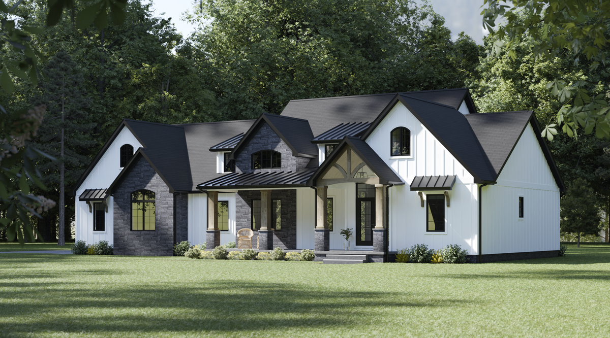 Southern Charmer with Bonus Room, Porches, and Grand Living Space