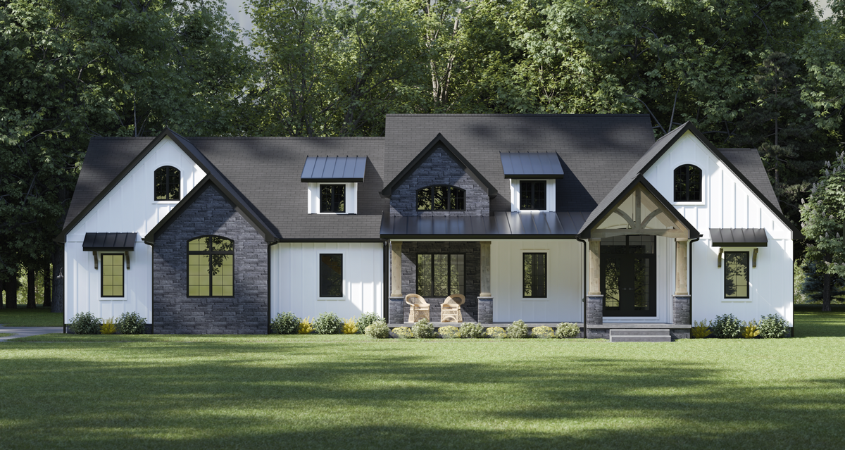 Southern Charmer with Bonus Room, Porches, and Grand Living Space