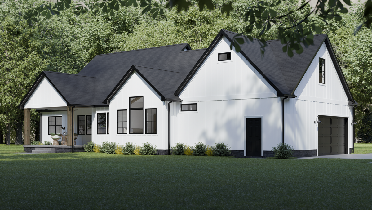 Southern Charmer with Bonus Room, Porches, and Grand Living Space