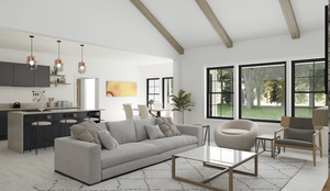 Southern Charmer with Bonus Room, Porches, and Grand Living Space