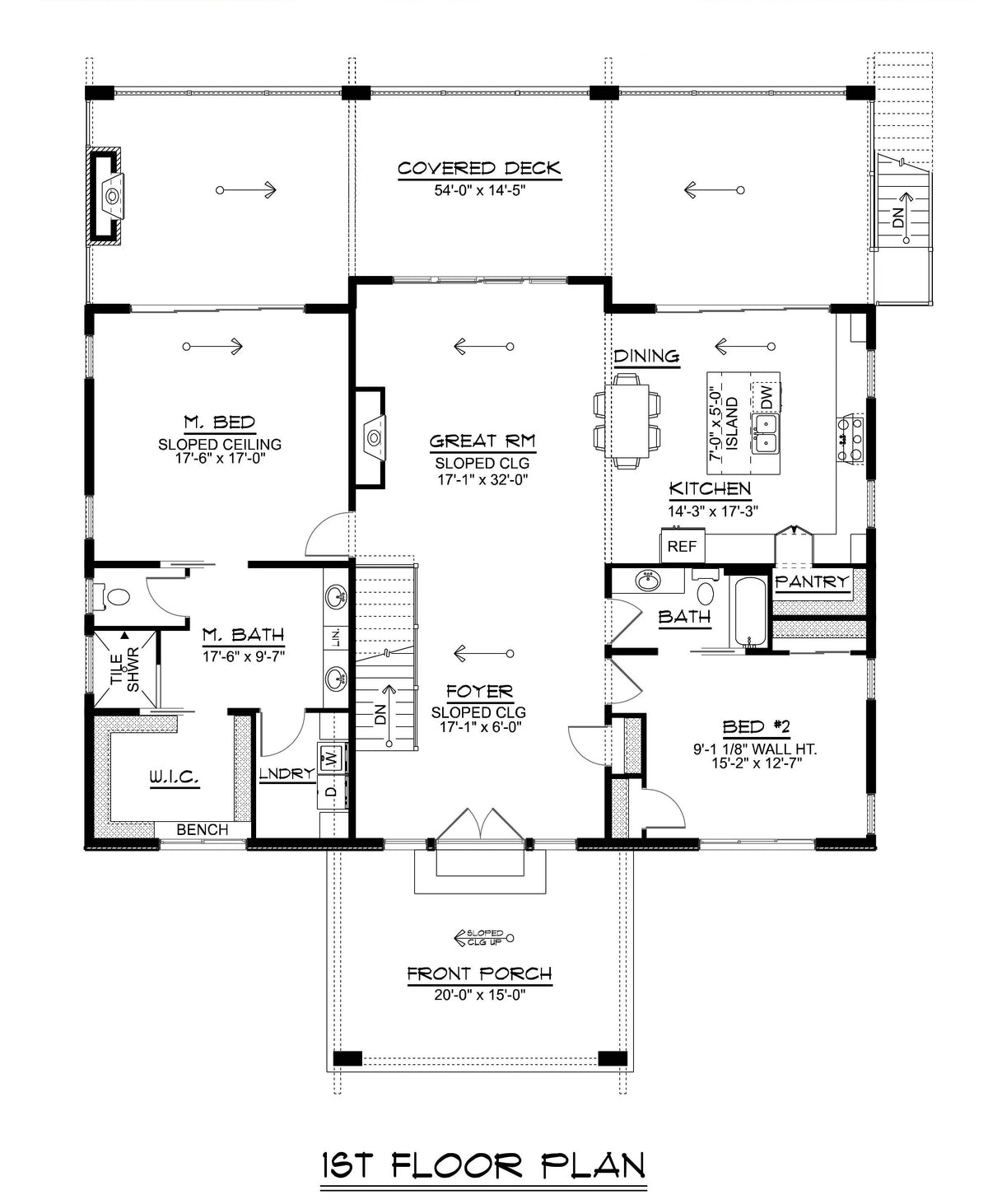 Serenity Main Floor Plan